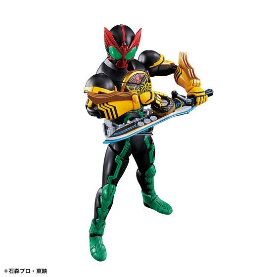 Bandai Kamen Rider OOO Figure-rise Standard Kamen Rider OOO (TaToBa Combo) Model Kit - Image 3