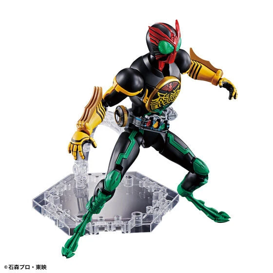 Bandai Kamen Rider OOO Figure-rise Standard Kamen Rider OOO (TaToBa Combo) Model Kit - Image 6
