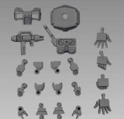 #14 Silhouette Booster (Gray) "Mobile Suit Gundam", Bandai SDGCS