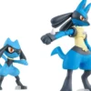 Bandai Pokemon Plamo Collection #44 Riolu & Lucario Model Kit