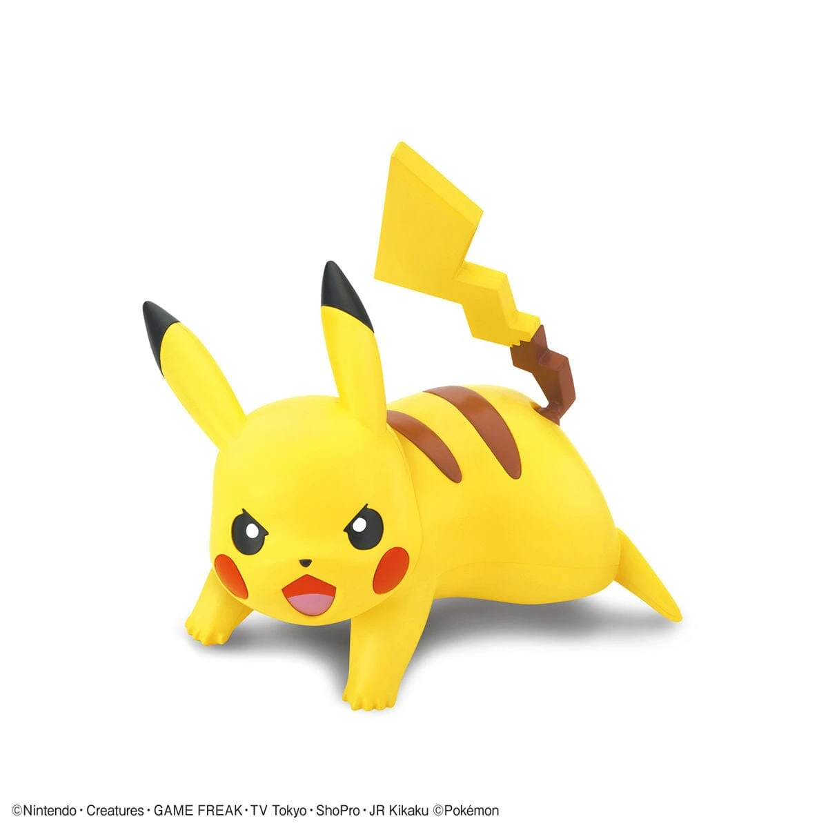 Bandai Pokemon Pikachu (Battle Pose) 03 Quick Model Kit - Image 2