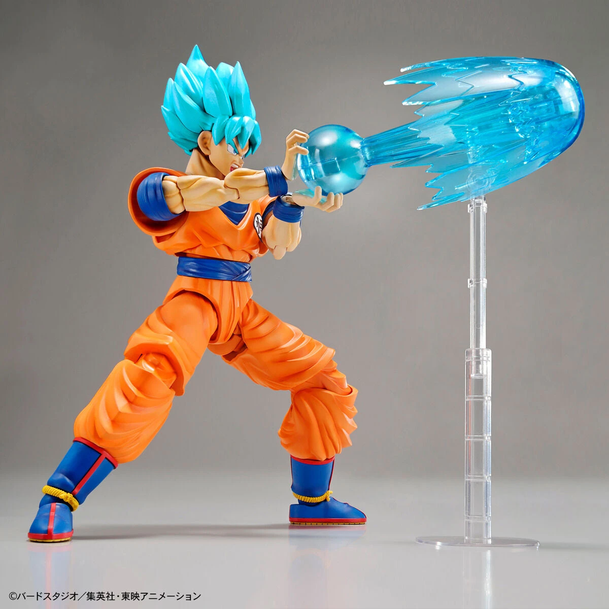 Bandai Dragon Ball Super Figure-rise Standard Super Saiyan God Super Saiyan Goku (New Packaging) Model Kit - Image 8