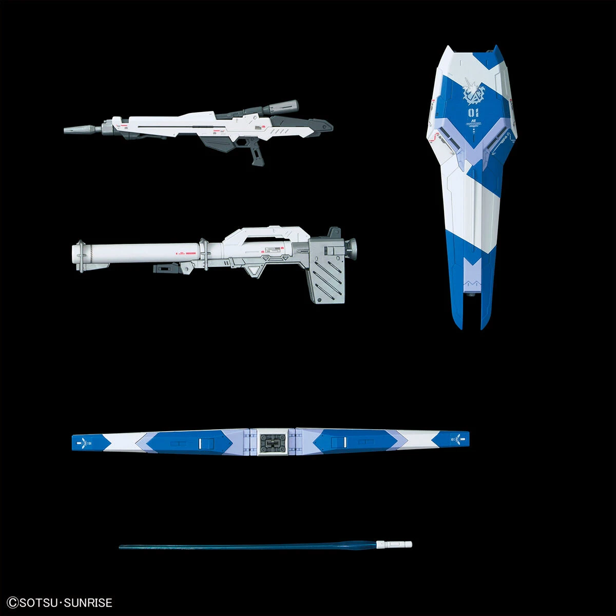 Bandai RG 1/144 #36 Hi-v (Hi-Nu) Gundam - Image 8