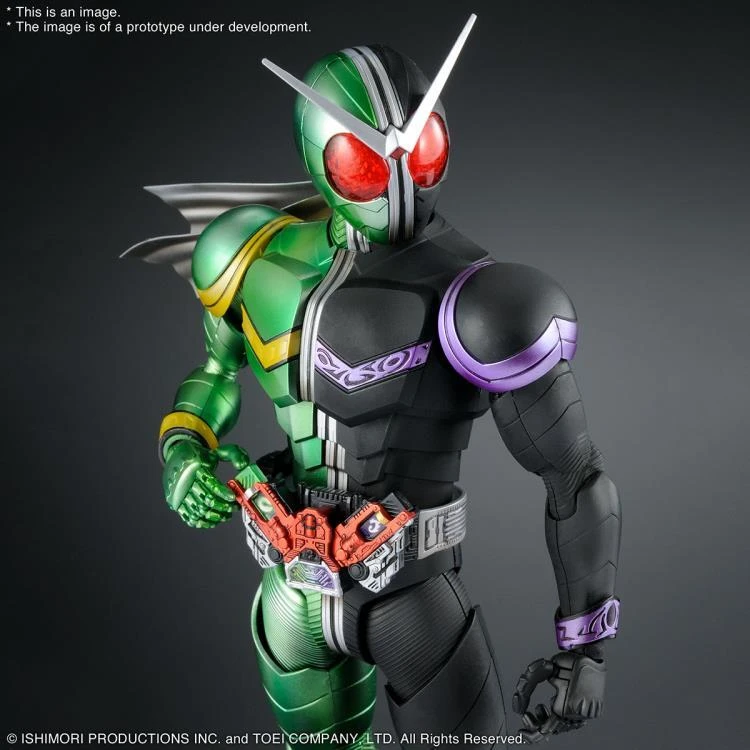 Bandai Kamen Rider MG Figure-rise Artisan Kamen Rider Double Cyclone Joker Model Kit - Image 6