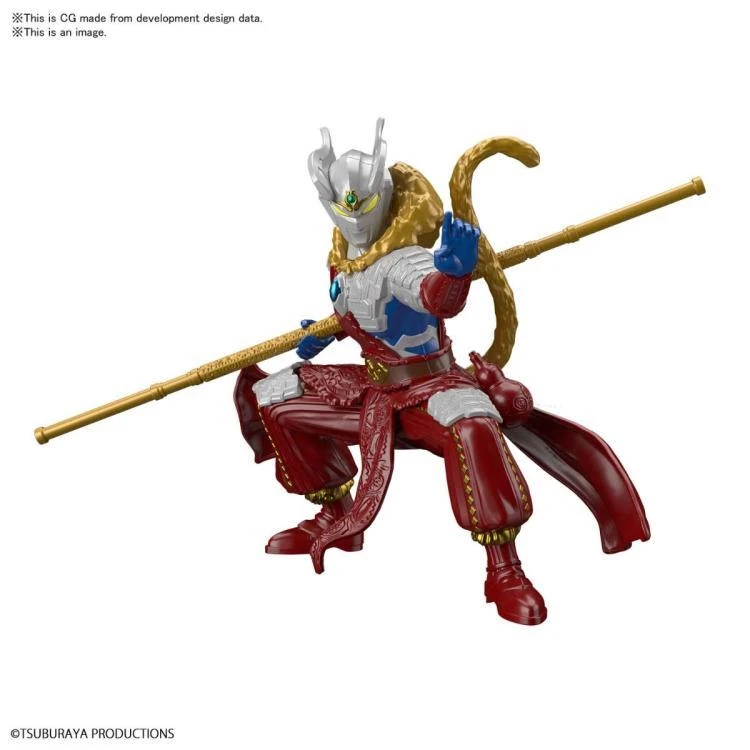 Bandai Ultraman Armour Of Legends Ultraman Zero (Wukong Armour) Model Kit - Image 2