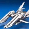 Bandai Gundam Seed Destiny: 1/1700 EX Model Arch Angel Coating Version