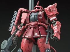 Bandai HG-The Origin 1/144 #024 MS-06S Zaku II (Char Red Comet Ver.)
