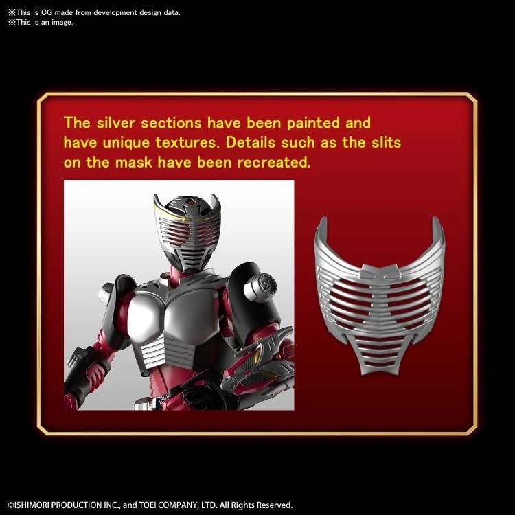 Bandai Kamen Rider Figure-rise Standard Kamen Rider Ryuki Model Kit - Image 4