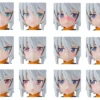 Bandai 30 Minutes Sisters Option Face Parts Vol.1 Set Of 4 Accessory Kits