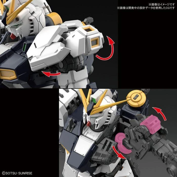 Damaged Box Of RG Nu Gundam 1/144 Bandai - Image 14
