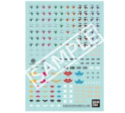 Bandai 30 Minutes Sisters Multiuse Water Slide Decals Sheet