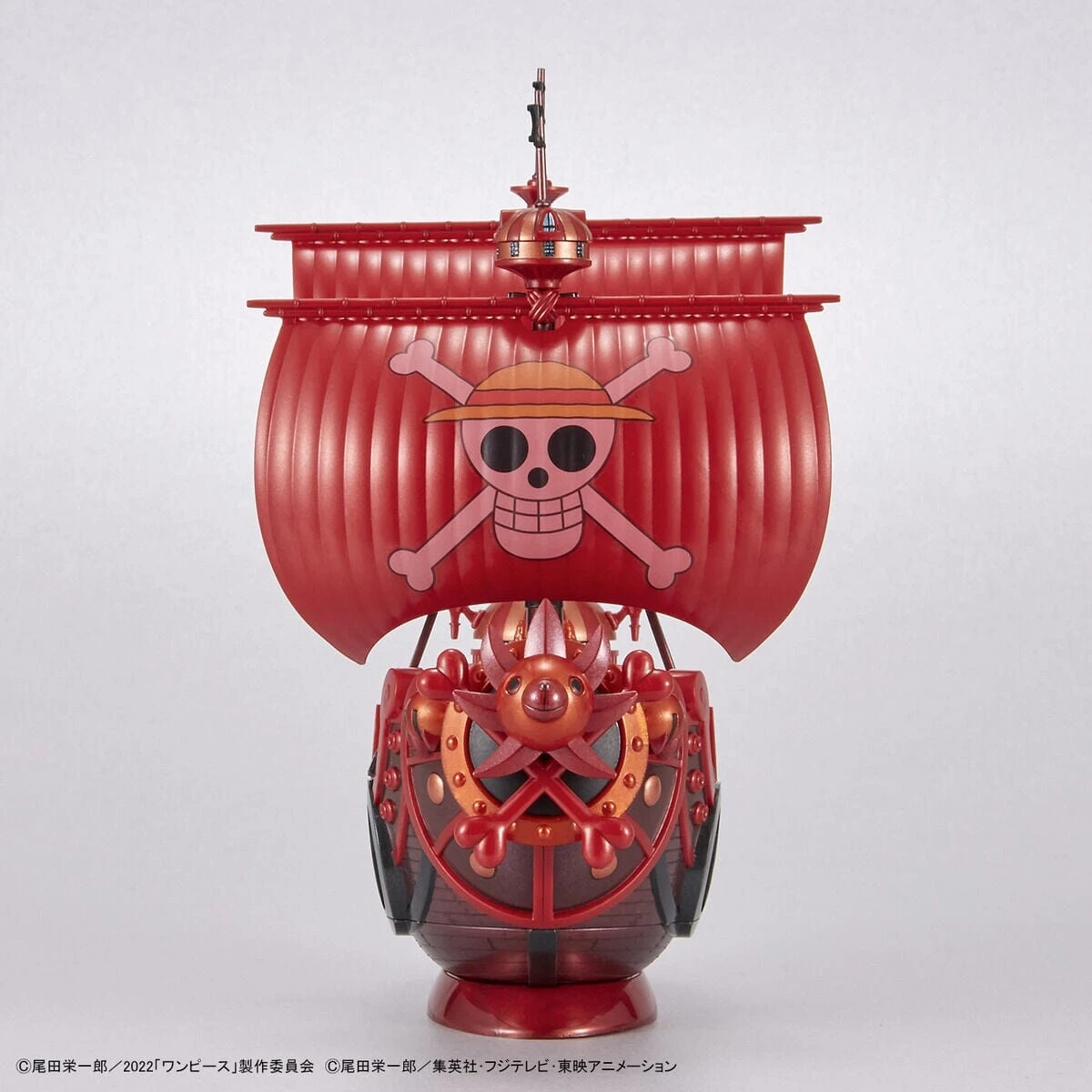 Bandai One Piece Grand Ship Collection Thousand Sunny FILM RED Commemorative Color Ver. - Image 4