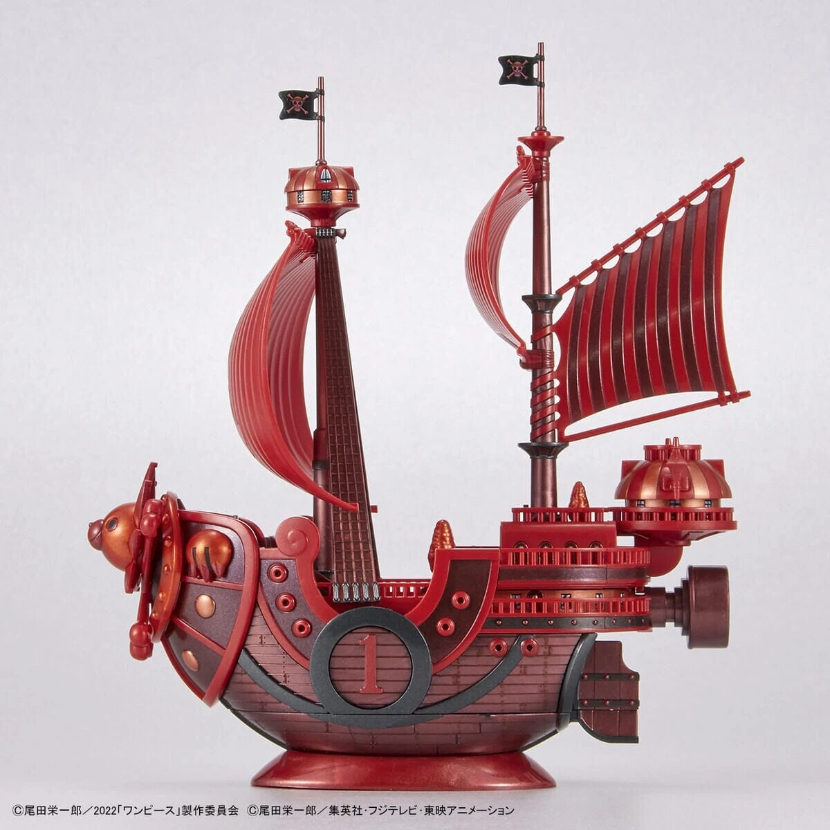 Bandai One Piece Grand Ship Collection Thousand Sunny FILM RED Commemorative Color Ver. - Image 6