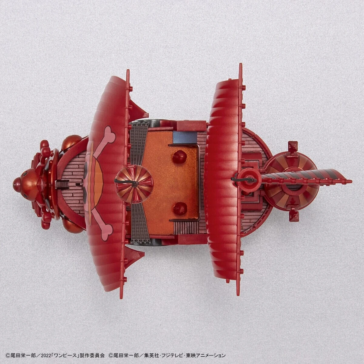 Bandai One Piece Grand Ship Collection Thousand Sunny FILM RED Commemorative Color Ver. - Image 7
