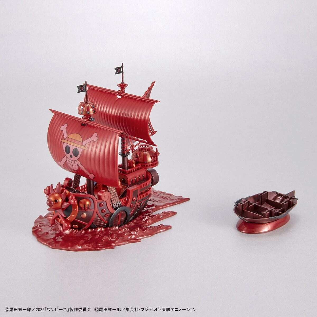 Bandai One Piece Grand Ship Collection Thousand Sunny FILM RED Commemorative Color Ver. - Image 8
