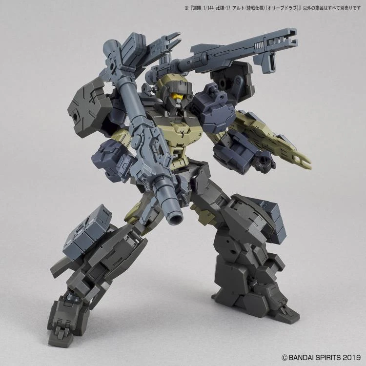 Bandai 30 Minutes Missions #29 EEXM-17 Alto Ground Type (Olive Drab) Model Kit - Image 6