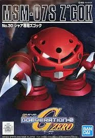 Bandai GG 30. CHAR'S Z'GOCK