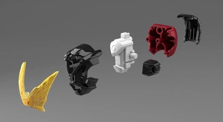 Bandai Kamen Rider Figure-rise Standard Kamen Rider Geiz Model Kit - Image 9