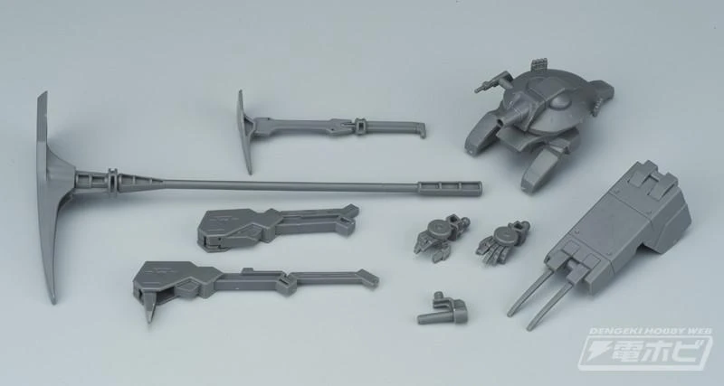 Bandai Orphans HG 1/144 MS Option Set 8 & Sau Mobile Worker - Image 3