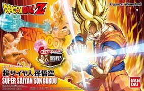 Bandai Dragon Ball Z Figure-rise Standard Super Saiyan Goku (New Packaging) Model Kit - Image 2